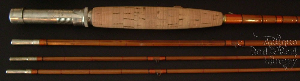 Lot of 3 Antique Wooden Fishing poles