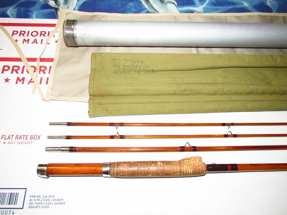 Vintage bamboo hexagon fishing pole pieces not complete. 1a - Lil Dusty  Online Auctions - All Estate Services, LLC