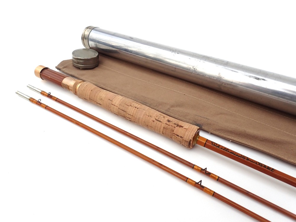 Wright & McGill Granger Special Bamboo Fly Rod. 9'. W/ Tube and Sock.