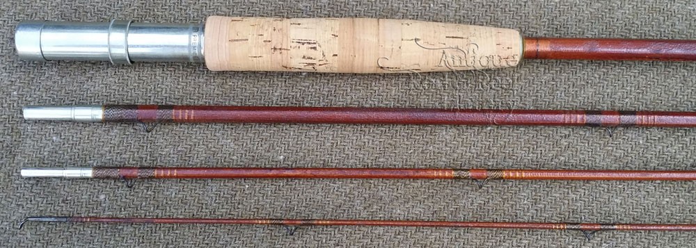 Antique Rare Winchester Metal Fishing Rod Steel Rod Telescoping Fishing  Pole 1920s 